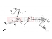 HONDA CB1100AB CB1100 ABS 2011 F-29 PEDAL