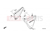 HONDA CB1100AC CB1100 ABS 2012 F-24 SIDE COVER