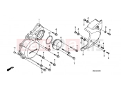 HONDA CB1100AD CB1100 ABS 2013 E-10 BAL FORGATTYÚHÁZ-BURKOLAT