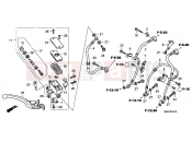 HONDA CB1100AD CB1100 ABS 2013 F-5-10 FRONT MASTER CYLINDER (CB1100A)