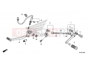 HONDA CB1100AE CB1100 ABS 2014 F-29 PEDAL
