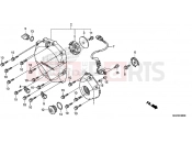 HONDA CB1100SAE CB1100 EX ABS 2014 E-6 RIGHT CRANKSHAFT COVER
