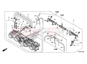 HONDA CB1100SAE CB1100 EX ABS 2014 E-23 THROTTLE HOUSING