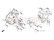 HONDA CB13005 CB1300 2005 E-9 LEFT CRANKSHAFT COVER