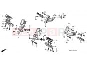 HONDA CB13005 CB1300 2005 F-21 FOOTREST