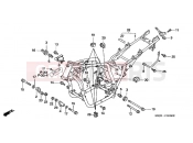 HONDA CB1300A5 CB1300 2005 F-30 FRAME HOUSING