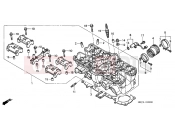 HONDA CB1300F13 CB1300 2003 E-2 CYLINDER HEAD
