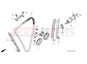 HONDA CB1300F13 CB1300 2003 E-4 TIMING CHAIN ​​/ TENSIONER