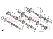 HONDA CB1300F13 CB1300 2003 E-16 TRANSMISSION