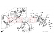 HONDA CB1300F13 CB1300 2003 F-1-1 HEADLIGHT (2)