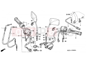 HONDA CB1300F3 CB1300 2003 F-3 SWITCH / CABLE