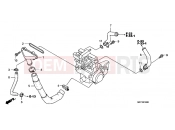 HONDA CB1300SA9 CB1300 Super Bold'or ABS 2009 E-18 WATER PIPE