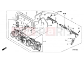 HONDA CB1300SA9 CB1300 Super Bold'or ABS 2009 E-19 THROTTLE HOUSING