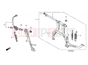 HONDA CB1300SA9 CB1300 Super Bold'or ABS 2009 F-23 SUPPORT