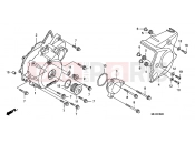 HONDA CB1300A7 CB1300 Super Four ABS 2007 E-9 LEFT CRANKSHAFT COVER