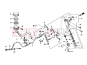 HONDA CB1300A7 CB1300 Super Four ABS 2007 F-13-1 REAR MASTER CYLINDER (CB1300A / SA)