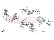 HONDA CB1300A7 CB1300 Super Four ABS 2007 F-22 FOOTREST