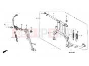 HONDA CB1300A7 CB1300 Super Four ABS 2007 F-23 SUPPORT