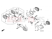 HONDA CB1300A7 CB1300 Super Four ABS 2007 F-27 FLASHING