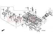 HONDA CB1300A8 CB1300 Super Four ABS 2008 E-2 CYLINDER HEAD