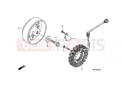 HONDA CB1300A8 CB1300 Super Four ABS 2008 E-10 GENERATOR