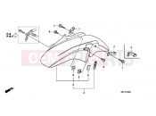 HONDA CB1300A8 CB1300 Super Four ABS 2008 F-9 FRONT FENDER