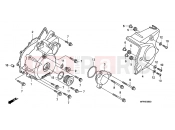 HONDA CB1300A9 CB1300 Super Four ABS 2009 E-9 LEFT CRANKSHAFT COVER