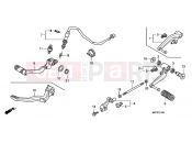 HONDA CB1300A9 CB1300 Super Four ABS 2009 F-21 PEDAL