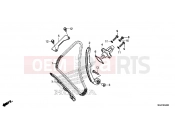 HONDA CB500XAD CB500X ABS 2013 E-4 TIMING CHAIN ​​/ TENSIONER