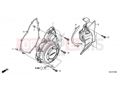 HONDA CB500XAD CB500X ABS 2013 E-10 A.C. GENERATOR COVER