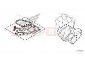 HONDA CB500XAD CB500X ABS 2013 EOP-2 GASKET KIT B