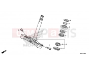 HONDA CB500XAD CB500X ABS 2013 F-9 STEERING WHEEL