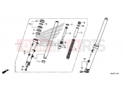 HONDA CB500XAD CB500X ABS 2013 F-11 FRONT FORK