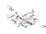 HONDA CB500XAD CB500X ABS 2013 F-27 EXHAUST DRUM