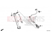 HONDA CB500XAD CB500X ABS 2013 F-31 SUPPORT