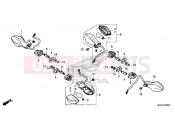 HONDA CB500XAD CB500X ABS 2013 F-35 FLASHING