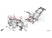 HONDA CB500XAD CB500X ABS 2013 F-39 FRAME HOUSING