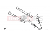HONDA CB650FAE CB650FA 2014 E-3 CAMSHAFT / VALVE