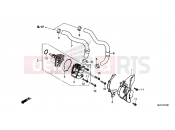 HONDA CB650FAE CB650FA 2014 E-10 WATER PUMP