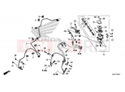HONDA CB650FAE CB650FA 2014 F-4-1 FRONT MASTER CYLINDER (CB650FA)