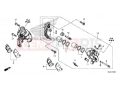 HONDA CB650FAE CB650FA 2014 F-10 FRONT BRAKE CALIPER