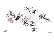 HONDA CB650FAE CB650FA 2014 F-21 FOOTREST