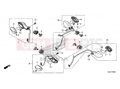 HONDA CB650FAE CB650FA 2014 F-26 FLASHING