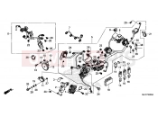 HONDA CB650FAE CB650FA 2014 F-29 WIRING HARNESS