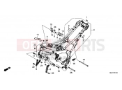 HONDA CB650FAE CB650FA 2014 F-31 FRAME HOUSING