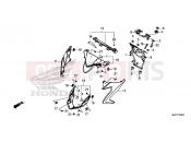 HONDA CB650FAE CB650FA 2014 F-33 ​​MEASURING AWNING