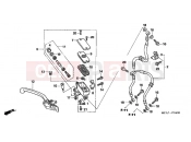 HONDA CBF10006 CBF1000 2006 F-4 FRONT MASTER CYLINDER (CBF1000)