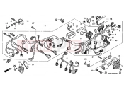 HONDA CBF10006 CBF1000 2006 F-30 WIRING HARNESS