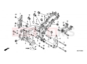 HONDA CBF10007 CBF1000 2007 F-32 FRAME HOUSING