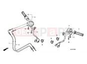 HONDA CBF10009 CBF1000 2009 F-3 SWITCH / CABLE